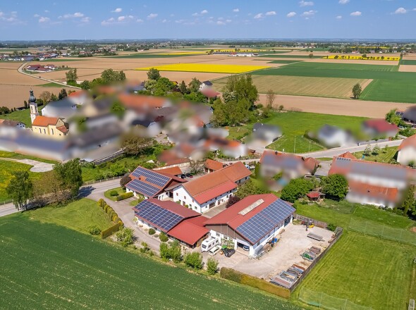 Ansicht Gesamtanwesen