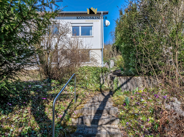 Aufgang zum Haus