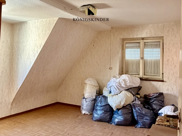 Zimmer im Dachgeschoss