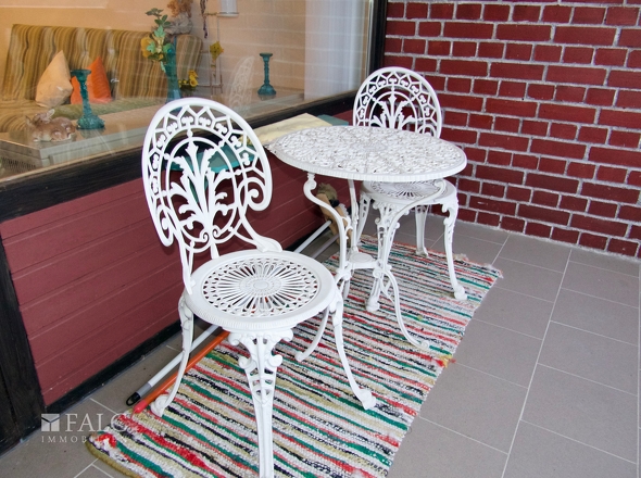 Süd-Loggia-Balkon