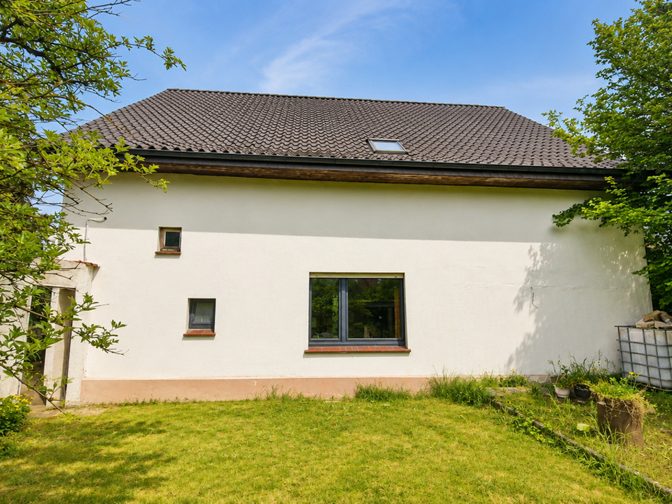 Gartenansicht Haus