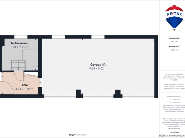 Grundriss Kellergeschoss 1