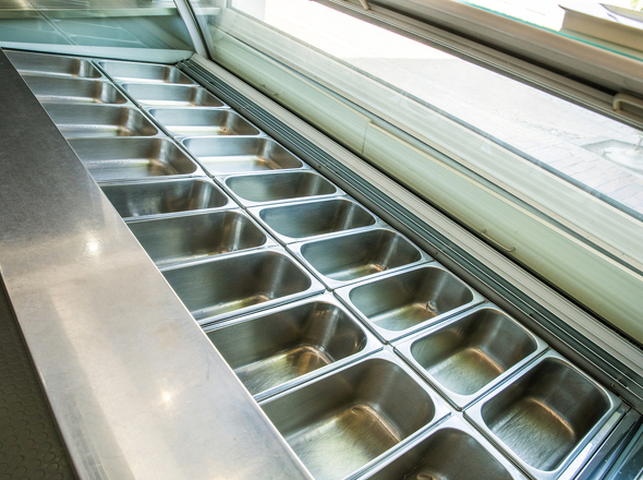 Eisvitrine