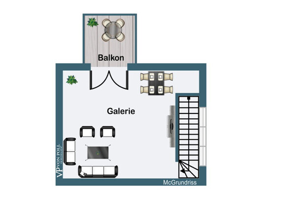 Grundriss Galerie