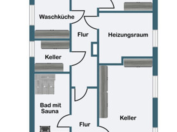 Grundriss Keller