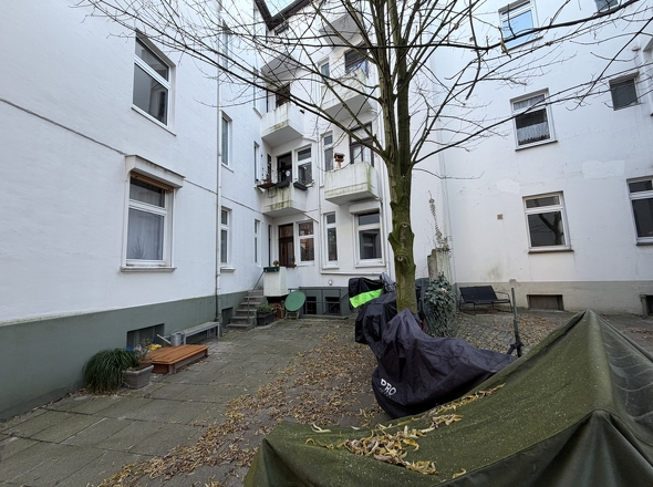 Ruhiger Innenhof