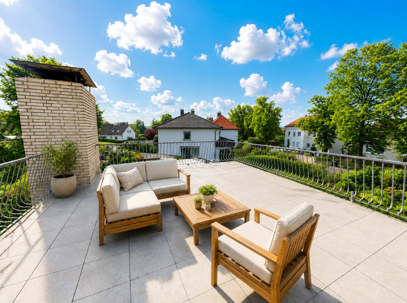 Dachterrasse