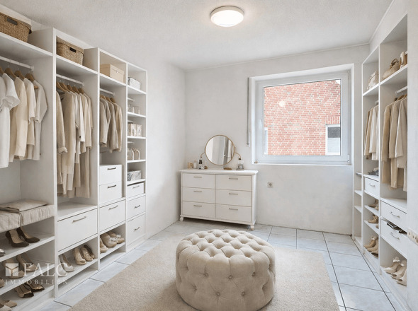 Beispielbild KI Ankleidezimmer