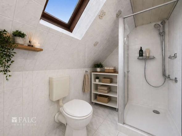 Badezimmer Dachgeschoss