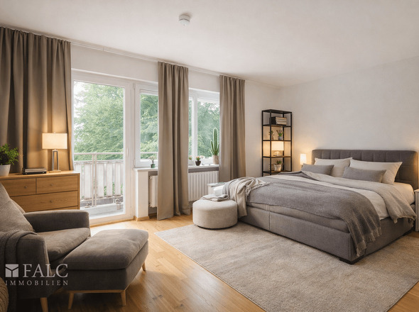 Einrichtungsbeispiel Schlafzimmer