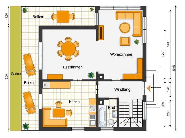 Grundriss EG