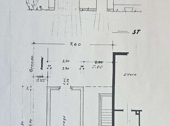 Grundriss Garage