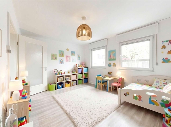 Kinderzimmer - (KI generiert)