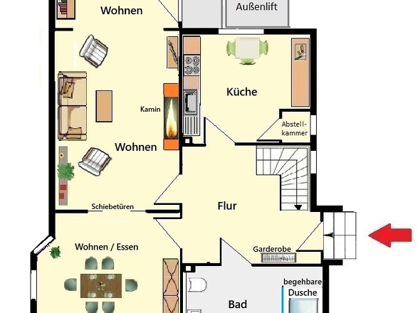 Grundriss Erdgeschoss