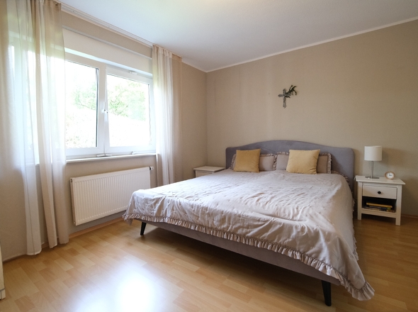 Schlafzimmer Teilansicht