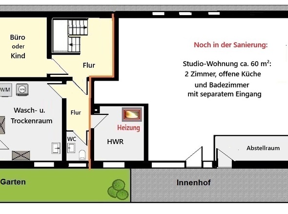 Grundriss Untergeschoss