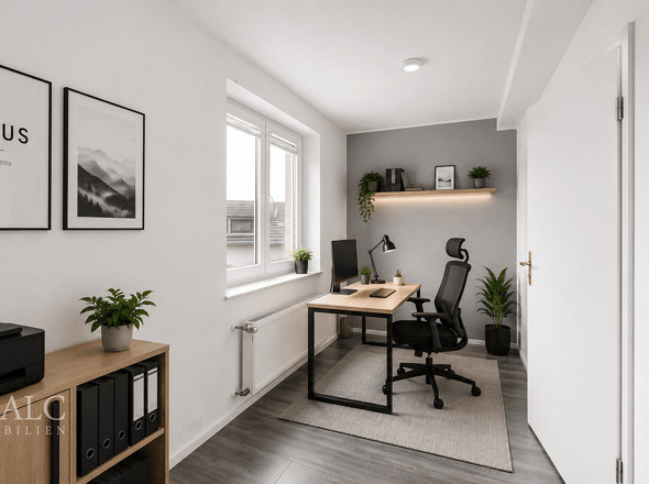 Büro visualisiert 