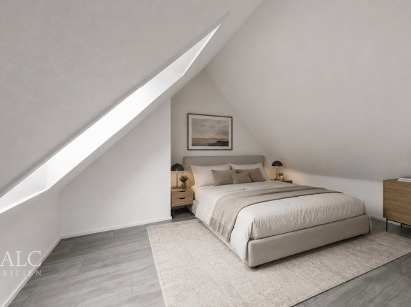 Schlafzimmer visualisiert 
