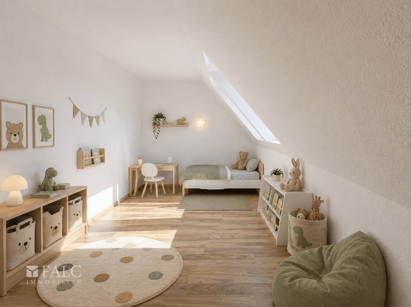 Kinderzimmer - Einrichtung digital 