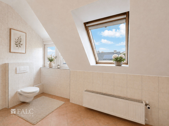 Badezimmer Dachgeschoss 