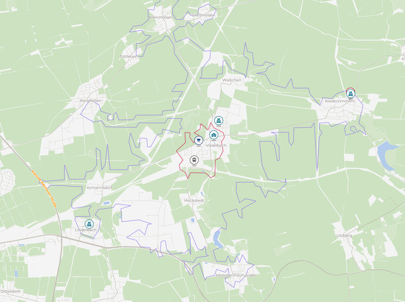 Lageplan 