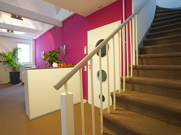 Treppe ins DG