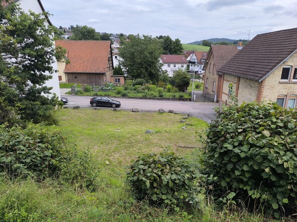 von hinten