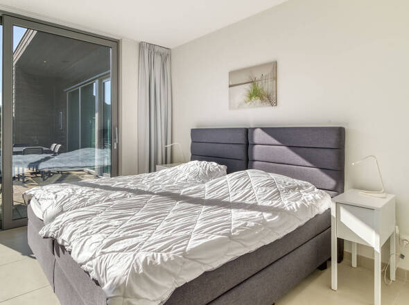 Schlafzimmer 1 Bett
