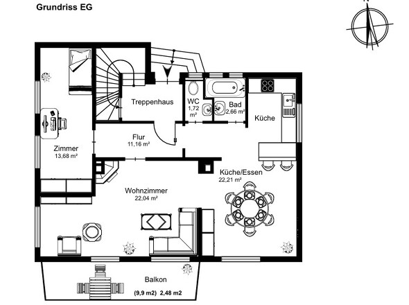 Grundriss EG