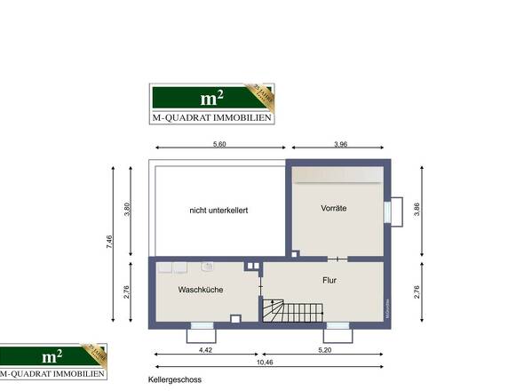 Grundriss Kellergeschoss optimiert
