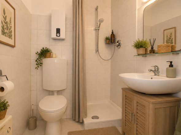 Einrichtungsbeispiel Badezimmer