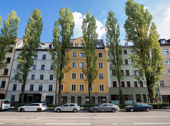 Ansicht von Lindwurmstraße