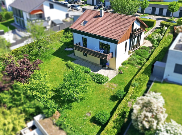 Das Haus von hinten