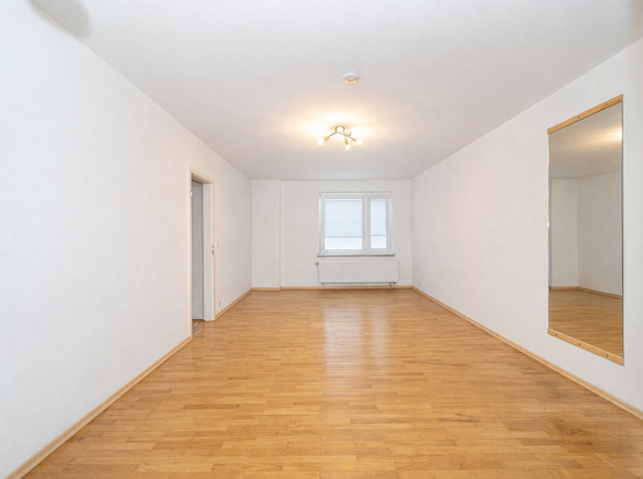 Wohnzimmer - virtuell leergeräumt