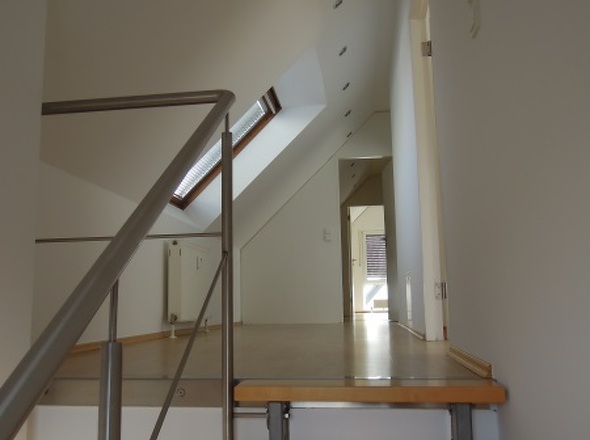 Blick in den Schlafbereich