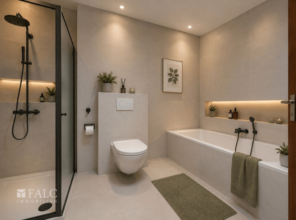 Badezimmer (KI-Generiert)