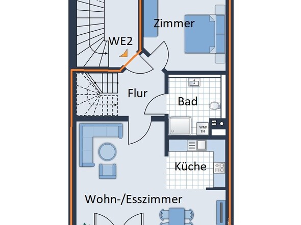 Grundriss Dachgeschoss