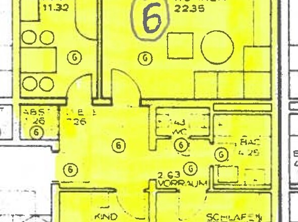Grundriss Wohnung