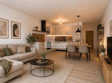 Einrichtungsbeispiel Wohn- und Esszimmer