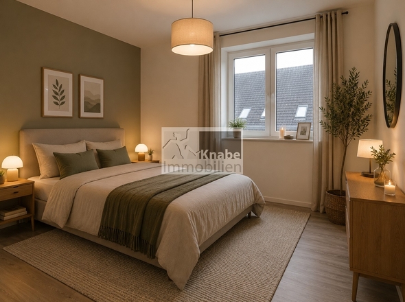 Einrichtungsbeispiel Schlafzimmer
