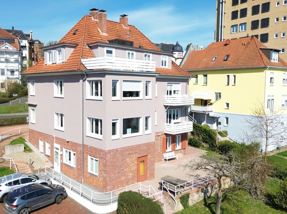 Hausansicht seitlich unten
