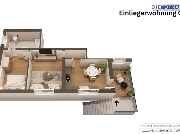 Einliegerwohnung OG