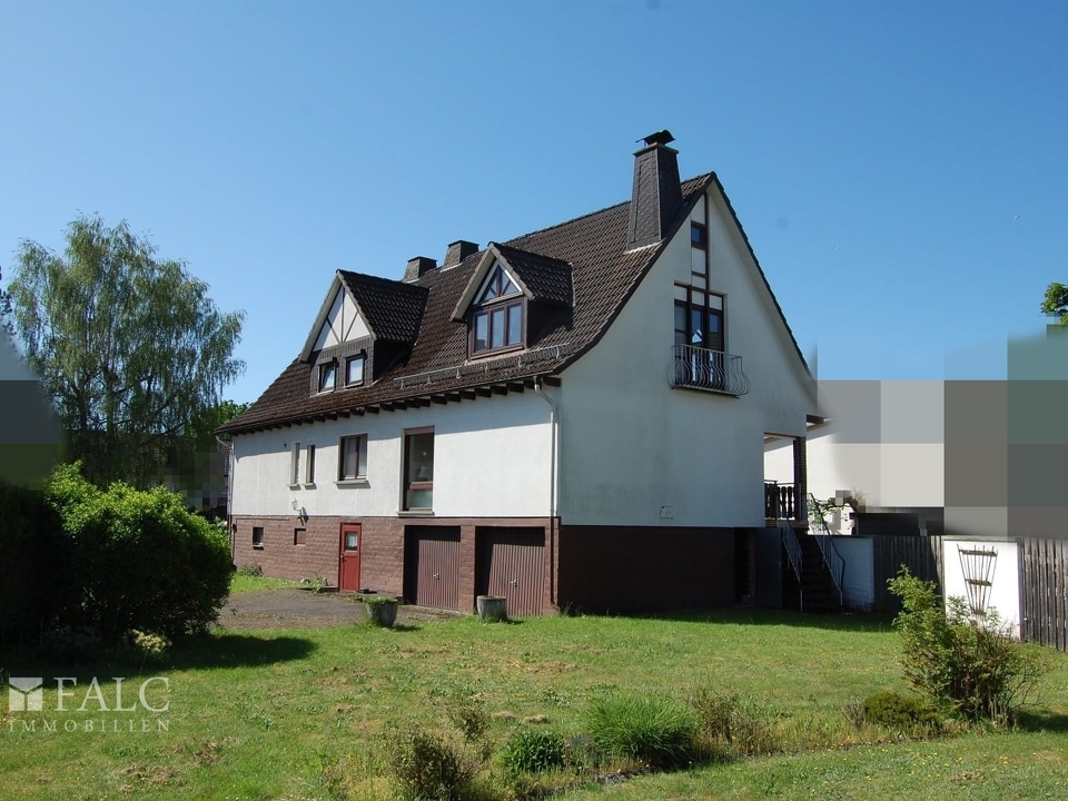 Hausansicht vom Garten