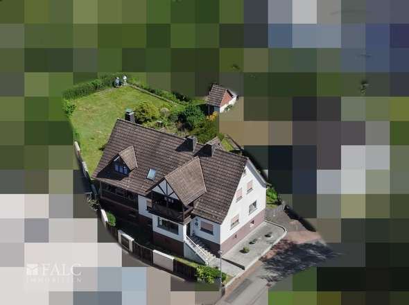 Drohnenbild seitlich vorne