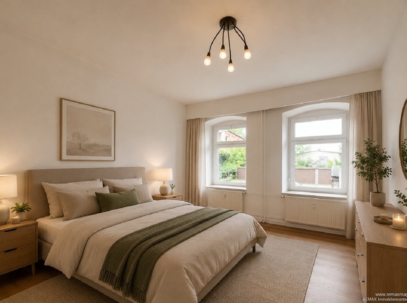 Schlafzimmer KI generiert