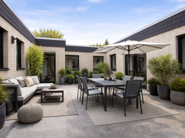 Einrichtungsbeispiel Terrasse