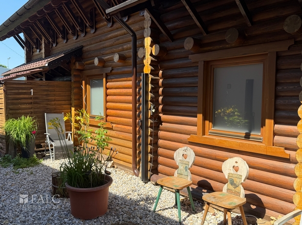 Eingangsbereich zur Sauna