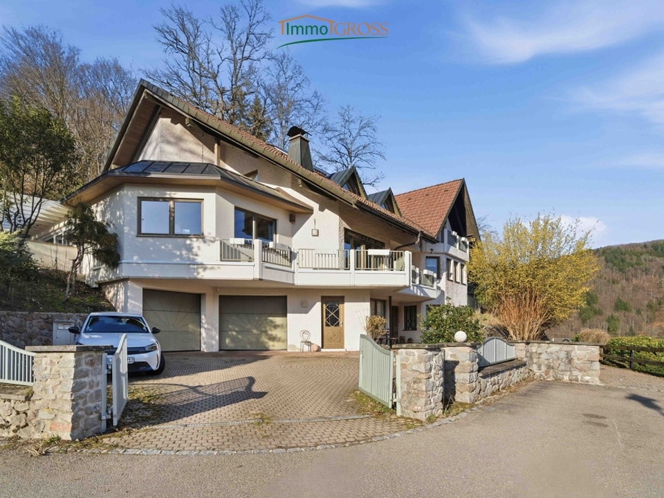 Das Haus mit Einfahrt von vorne