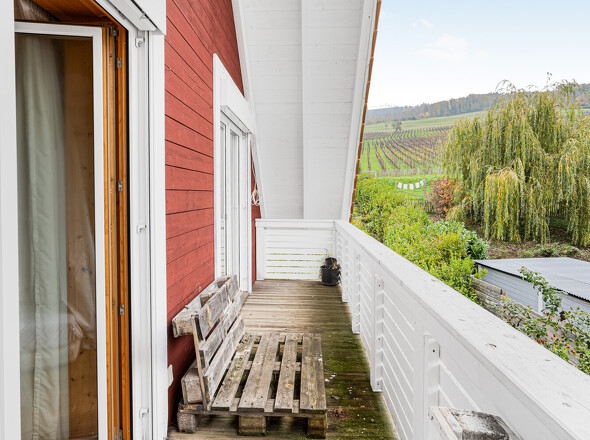 Balkon im DG