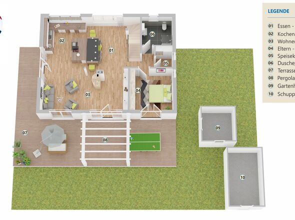 Grundriss EG